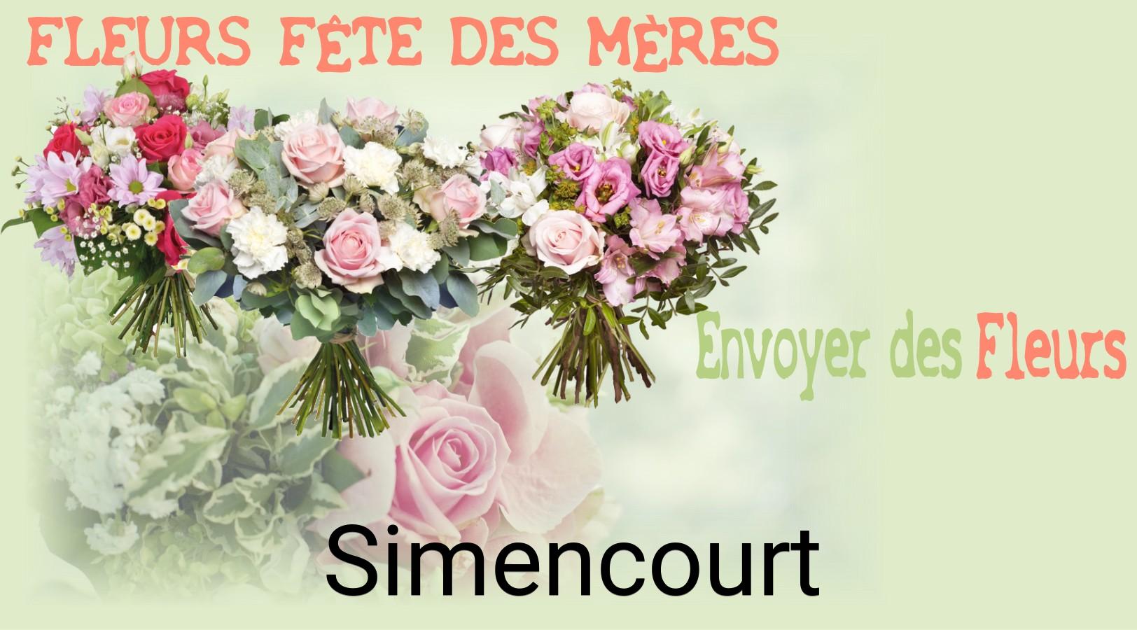 Bouquet de Fête des Mères livré à Simencourt
